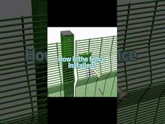 Smooth Mesh Surface 3 Meters High 358 Fence Uniform Mesh