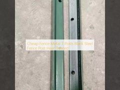 Cheap Fence Metal T Posts Black Steel Fence Post Heat Treated