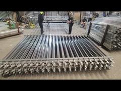 Galvanized Steel Fence Production Process Video 01