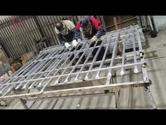 Galvanized Steel Fence Production Process Video 05