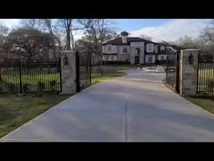 Galvanized Steel Fence Real-scene Shooting Video 01