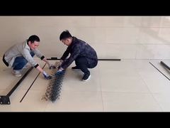 Chain Link Fence Installation Process Video 01