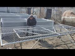 Chain Link Fence Production Process Video 01